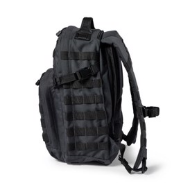 5.11 Tactical Rush12 2.0 rygsæk, 24 liter i farven Double Tap set fra side med Molle panel