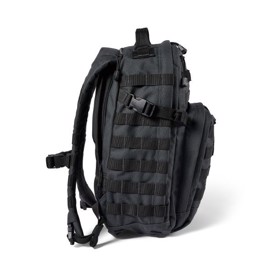 5.11 Tactical Rush12 2.0 rygsæk, 24 liter i farven Double Tap set fra siden med Molle panel