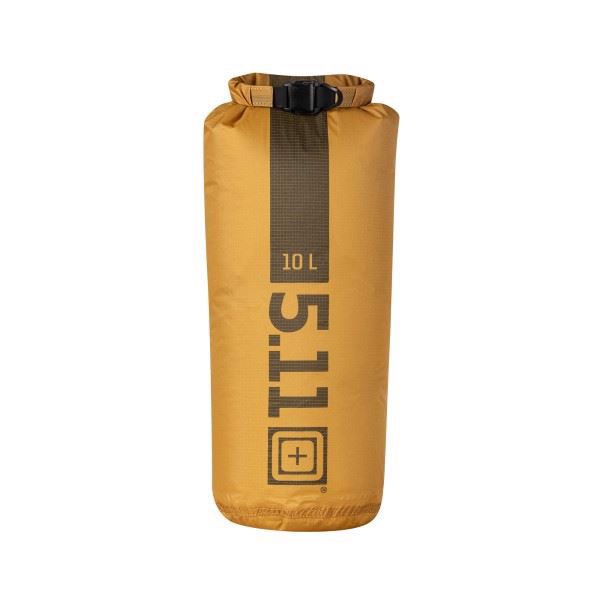 5.11 Tactical Ultralight Dry Bag, 10 liter set i farven Old Gold