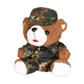 Bamse med Militær Uniform