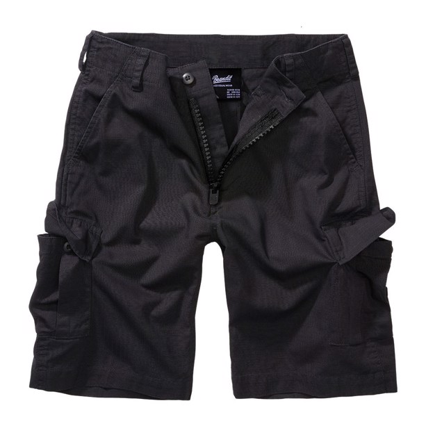 Brandit Kids BDU Ripstop Cargo Shorts til børn, Sort