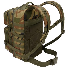 Brandit US Cooper Rygsæk bagfra i farven Woodland Camo