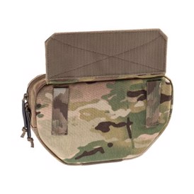 Clawgear Drop Down Velcro Utility Pouch set i farven MultiCam bagfra