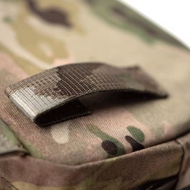 Clawgear Drop Down Velcro Utility Pouch set i farven MultiCam med detaljer