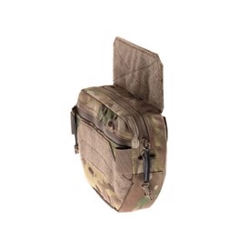 Clawgear Drop Down Velcro Utility Pouch set i farven MultiCam fra siden