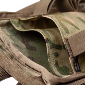 Clawgear IFAK Rip-Off Pouch Core, MultiCam set med flade lommer