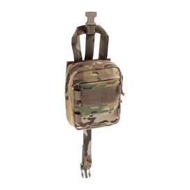 Clawgear IFAK Rip-Off Pouch Core, MultiCam set med åbent spænde