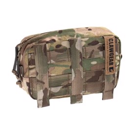 Clawgear Medium Horizontal Utility Pouch Zipped Core, MultiCam set bagfra