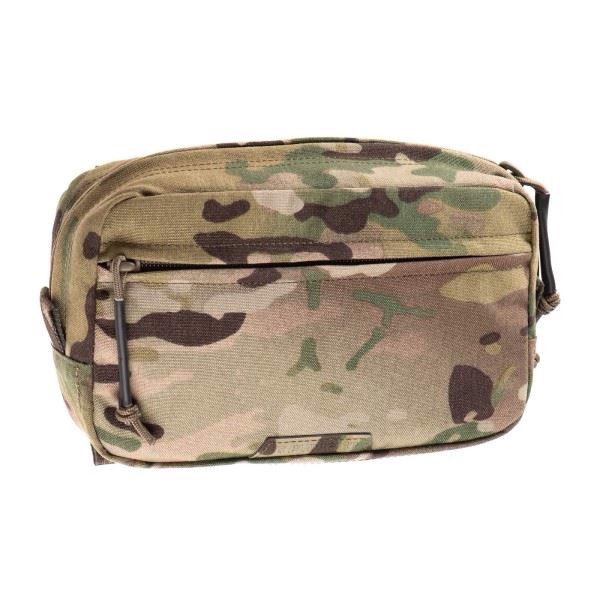 Clawgear Medium Horizontal Utility Pouch Zipped Core, MultiCam