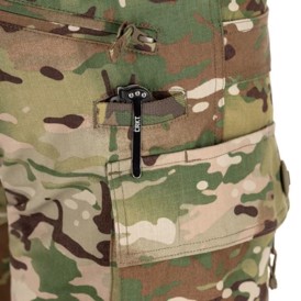 Clawgear Raider Pants MK V ATS, MultiCam set med detalje ved lomme til eks. kniv