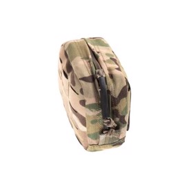 Clawgear Small Horizontal Utility Pouch set i farven MultiCam fra siden