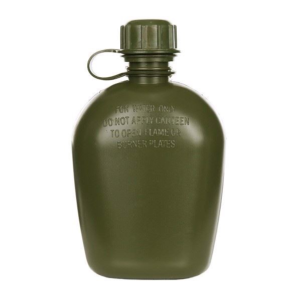 Feltflaske set i farven Oliven, 1 liter