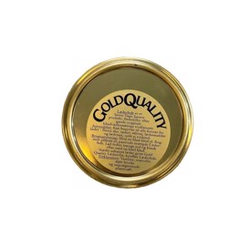 Gold Quality læderfedt i farven brun, 190 ml, bagside