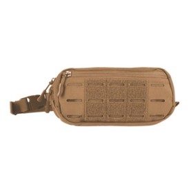 Mil-Tec Bæltetaske med Laser Cut Molle set i farven Dark Coyote