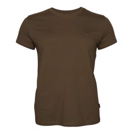 Pinewood 3 pak T-shirt til Damer, set i farven Hunting Brown