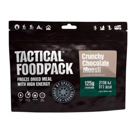 Tactical Foodpack Crunchy Müsli med Chokolade, 511 Kcal