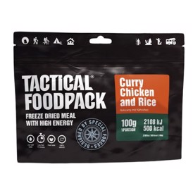 Tactical Foodpack, Kylling Karry med Ris, 500 Kcal