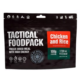 Tactical Foodpack, Kylling og Ris, 412 Kcal