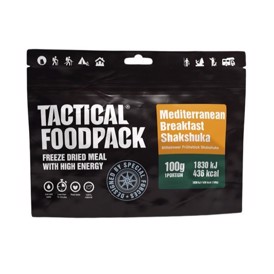 Tactical Foodpack, Middelhavs Morgenmad med Kikærter og Æg, 436 Kcal