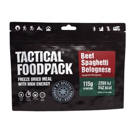 Tactical Foodpack, Spaghetti Bolognese, 542 Kcal