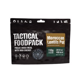 Tactical Foodpack, Vegansk Marokkansk Linsegryde, 480 Kcal