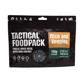 Tactical Foodpack, Vegansk Wok med Ris, 520 Kcal