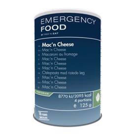 Trek´n Eat, Emergency Food, Mac´n Cheese, 2095 Kcal, 4 portioner