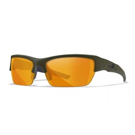 Wiley X VALOR 2.5 med 3 linser, Klar, Grå, Orange i OD Green Stel set med orange glas